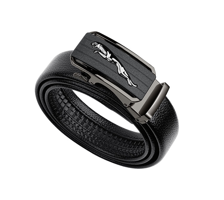 HALFEEL Men's Belt with Automatic Buckle, Durable Leather Waistband, Korean Style Casual Business Belt for Young And Middle-Aged Men, Military Training And Father's Day Gift 7