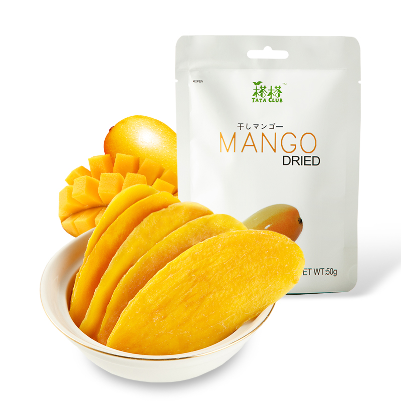 榙榙芒果干50g/袋 越南进口 蜜饯水果干果脯 办公室休闲小零食