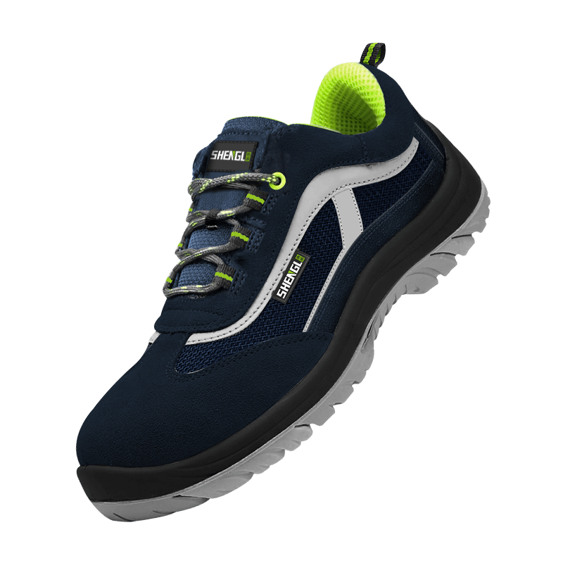 SHENGLI Safety Shoes for Men, Insulated, Anti-Smashing, Puncture-Resistant, Breathable Work Boots F335 Size 43