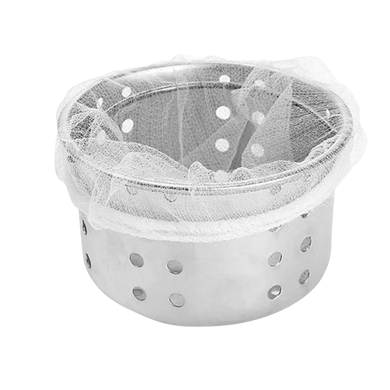 Yagao Sink Strainer, 400 Pieces, Basin And Dishwashing Sink Filter Basket, Garbage Catcher, Anti-Clogging Mesh Bag, Sieve