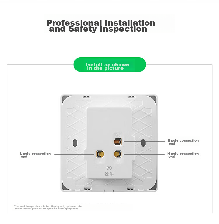 BULL Switch Socket GTP Series, 16A Five-Hole Socket with Leakage Protection, GTPZ229 Concealed Installatio 12