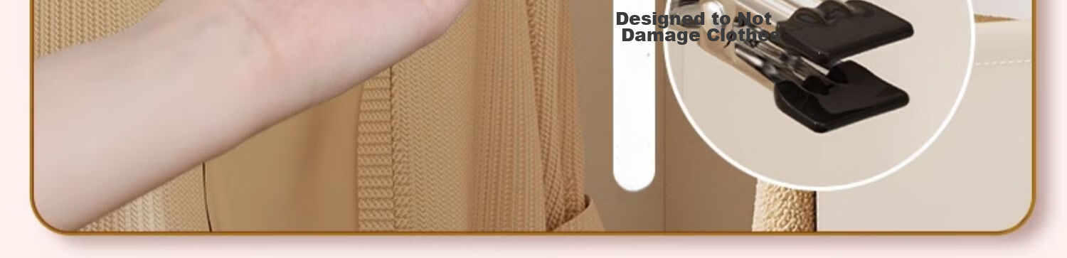 Fanyejia Multi-Functional Space-Saving Clothes Hanger with Clip for Underwear, Socks, Scarves, Pants, And Silk Items - Non-Slip And Seamless Desig 8