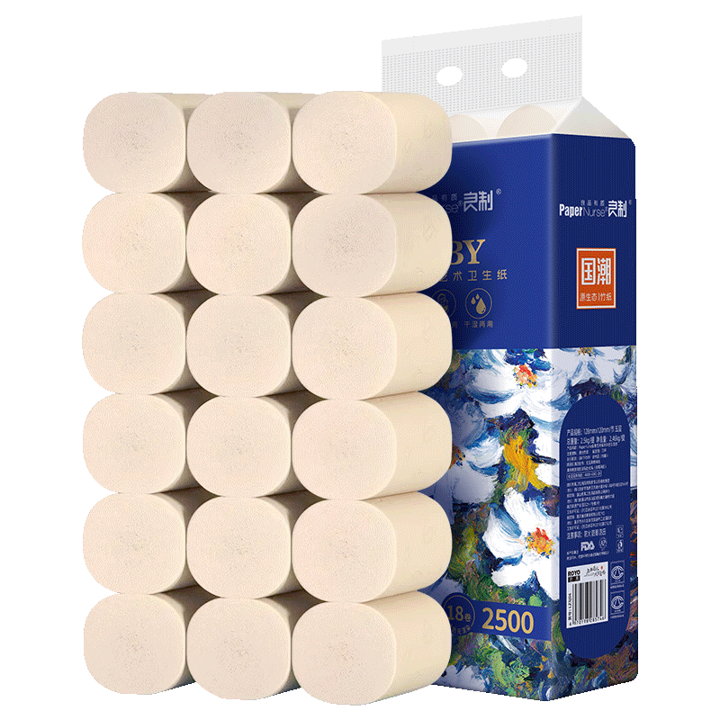 C'CHOICE Coreless Toilet Paper 5-Ply 137g x 18 Rolls Thickened Toilet Tissue Paper