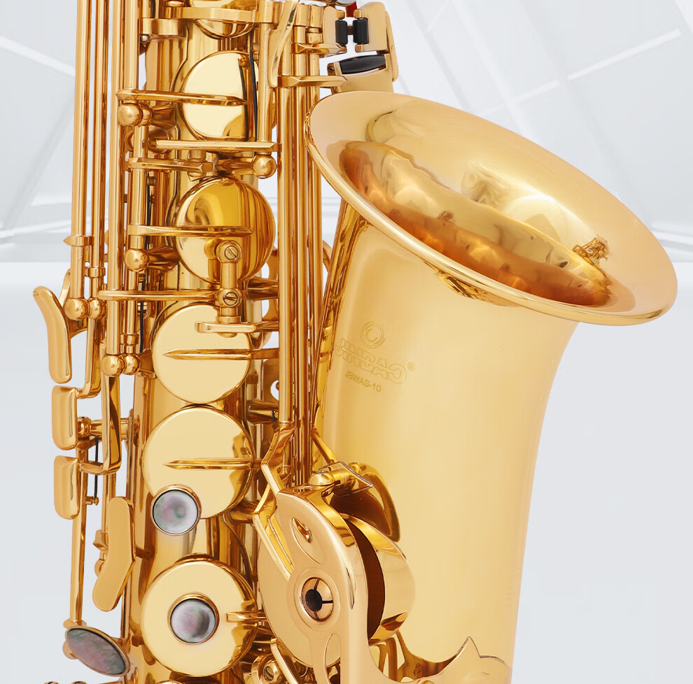 Jinbao Alto Saxophone JBWAS-10 Double Rib Keys Professional Performance Saxophone Beginner Wind Instrument 4