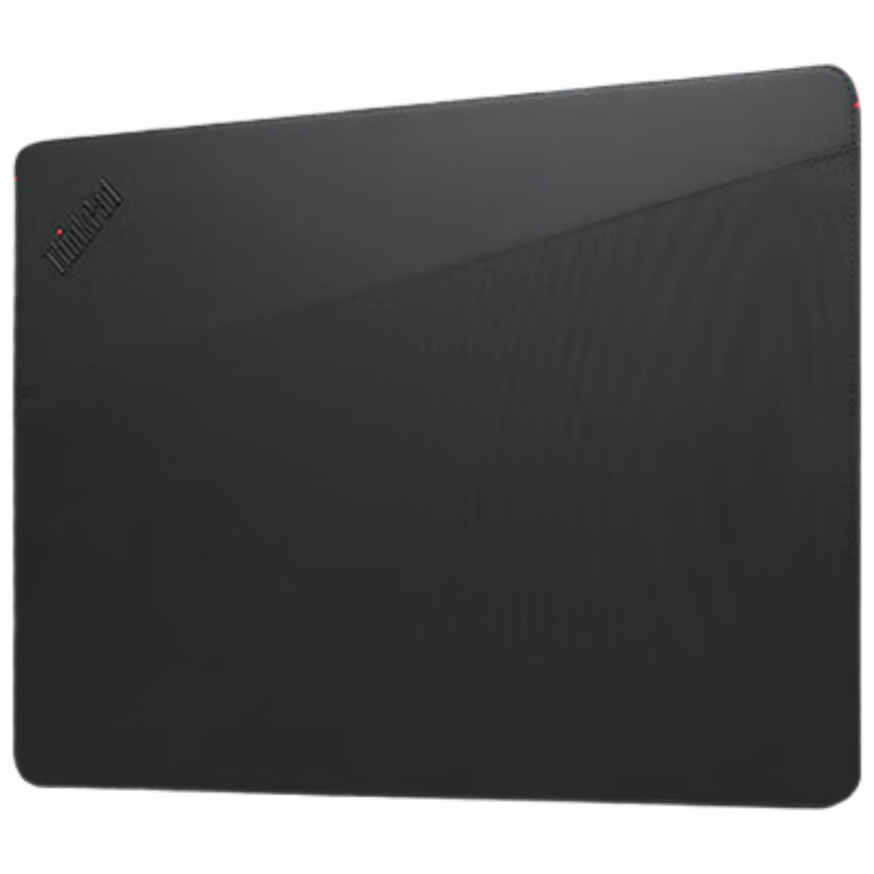 ThinkPad Professional 14-Inch Sleeve Case, Portable And Slim, Leather Exterior with Bamboo Fiber Lining, Made of Sustainable Eco-Friendly Materials, Magnetic Buckle Design, Includes Separate Storage Space