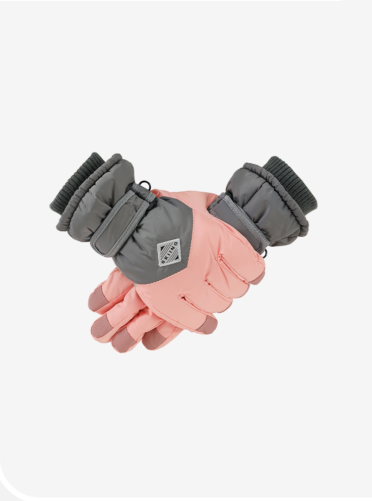 MISSION UV Women's Ski Gloves, Thickened And Fleece-Lined for Winter, Windproof, Cold-Resistant, Water-Repellent, Suitable for Cycling in Autumn And Winter, Touchscreen Compatible, Warm Gloves 13