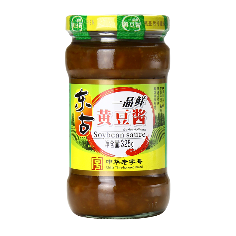 东古  一品鲜黄豆酱325g 豆瓣酱甜面酱调味酱拌饭拌面酱