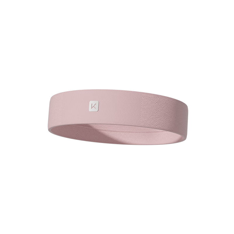 Keep Sports Sweatband for Women, Sweat-Absorbing Running Headband, Yoga Headscarf for Men, Fitness Headband, Cherry Blossom Pink