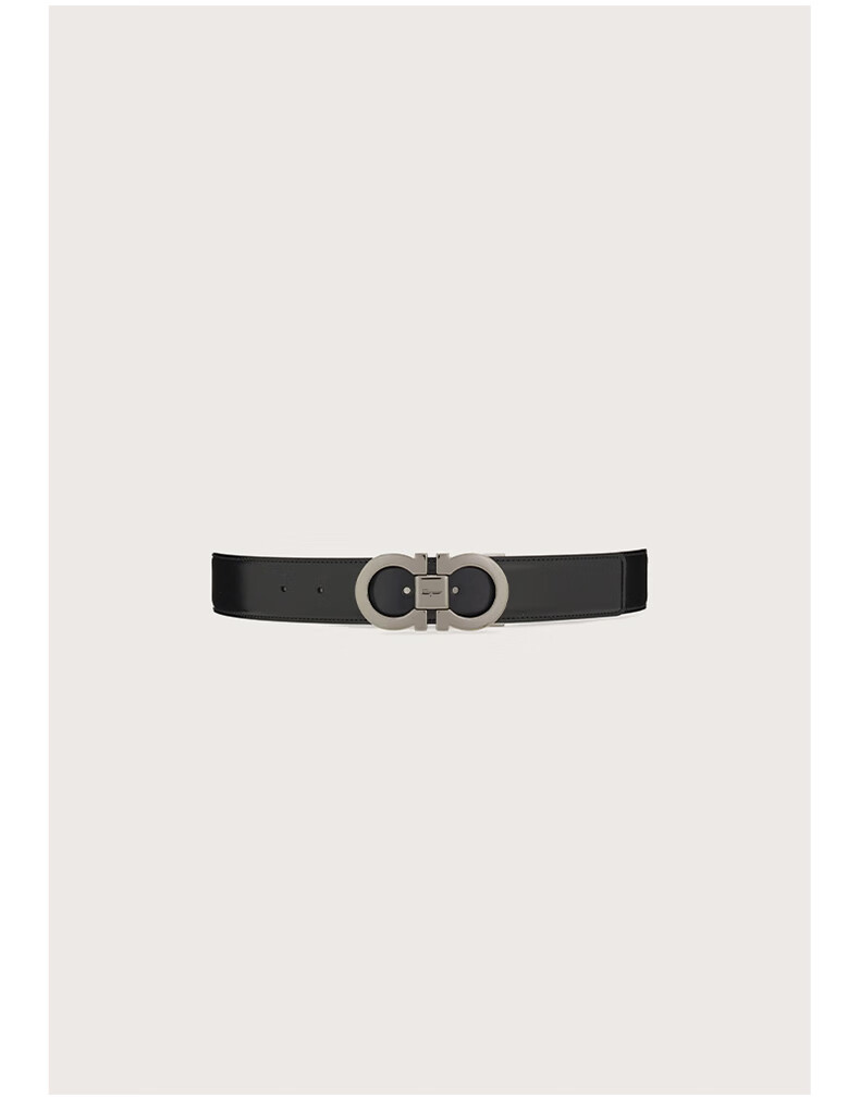 Ferragamo Men's Gancini Reversible Adjustable Belt 0644557_C_105 Gift for Boyfriend 7