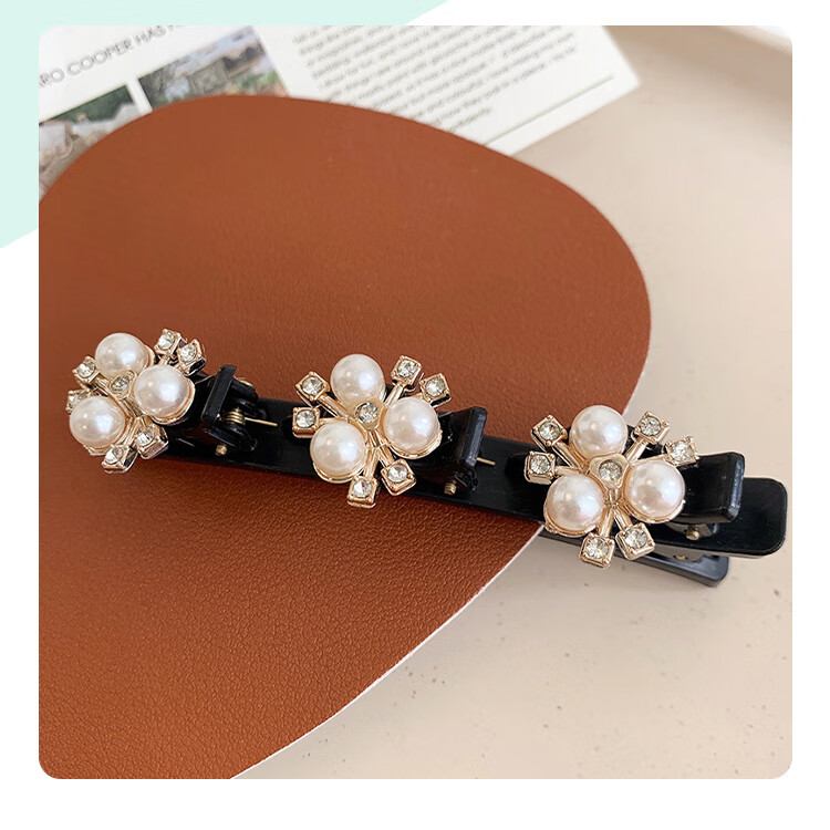 CHIMERA 2 Pieces Bangs Side Clips, Korean Internet Celebrity Barrettes, Duck Bill Clips for Women, Hairpins, Mid-Autumn Festival Gift 23