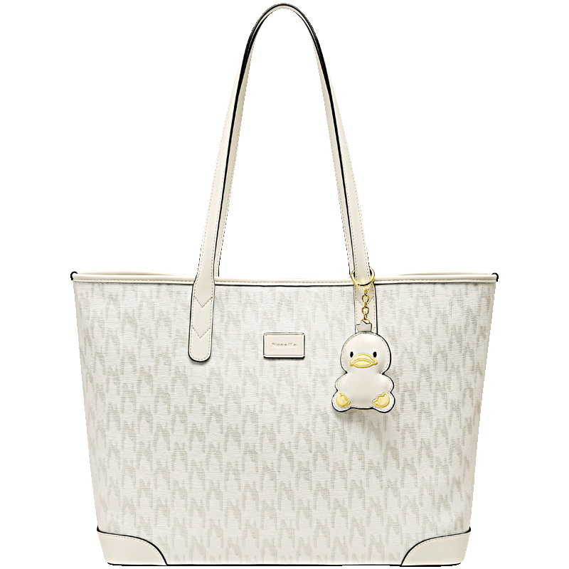 NUCELLE Women's Handbag 2026, Light Luxury Niche Duck Tote Bag, Large Capacity, Commuter Shoulder Bag for College Students, Gift for Wome
