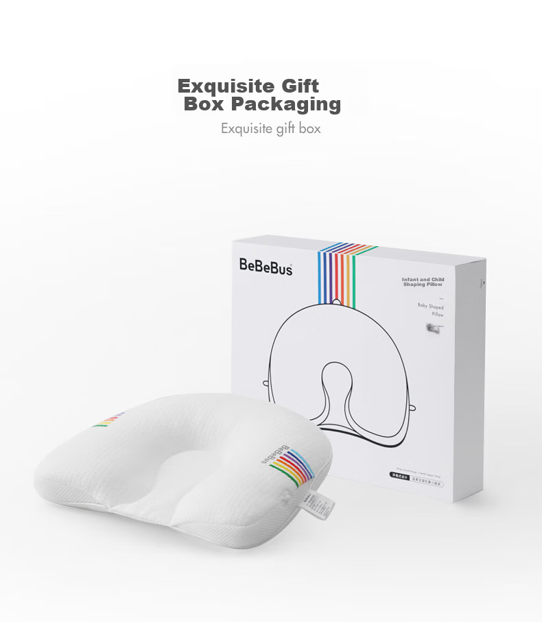 Bebebus Infant Shaping Pillow for 0-6 Months, Round Head Correction, Baby Pillow for 0-1 Year Old, Shaping Pillow, Breathable And Antibacterial Model 25