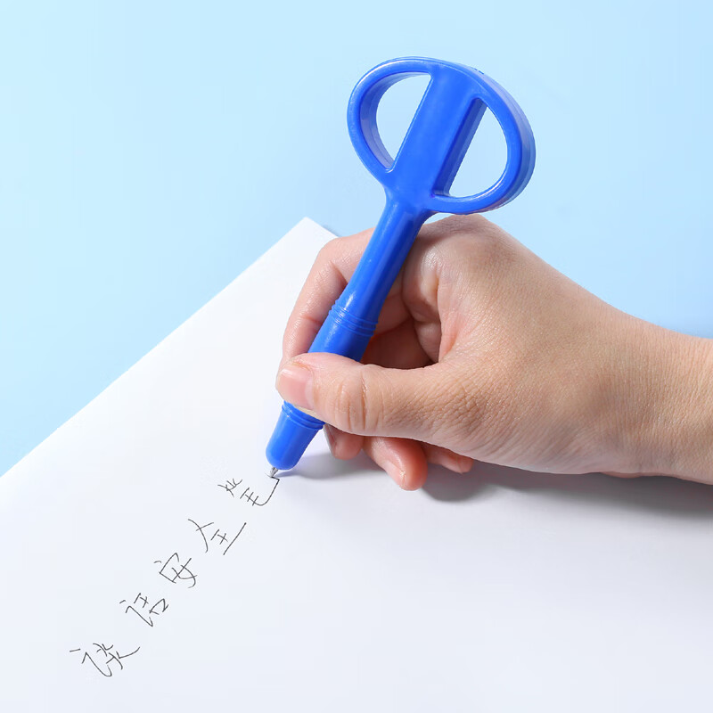 Geshan Prison Security Pen for Interrogation, Investigation, And Conversations, Anti-Swallowing Pen for Interrogation Cases, Specialized Prison Supplies Pen, Blue Pen Barrel, 1 Piece 3