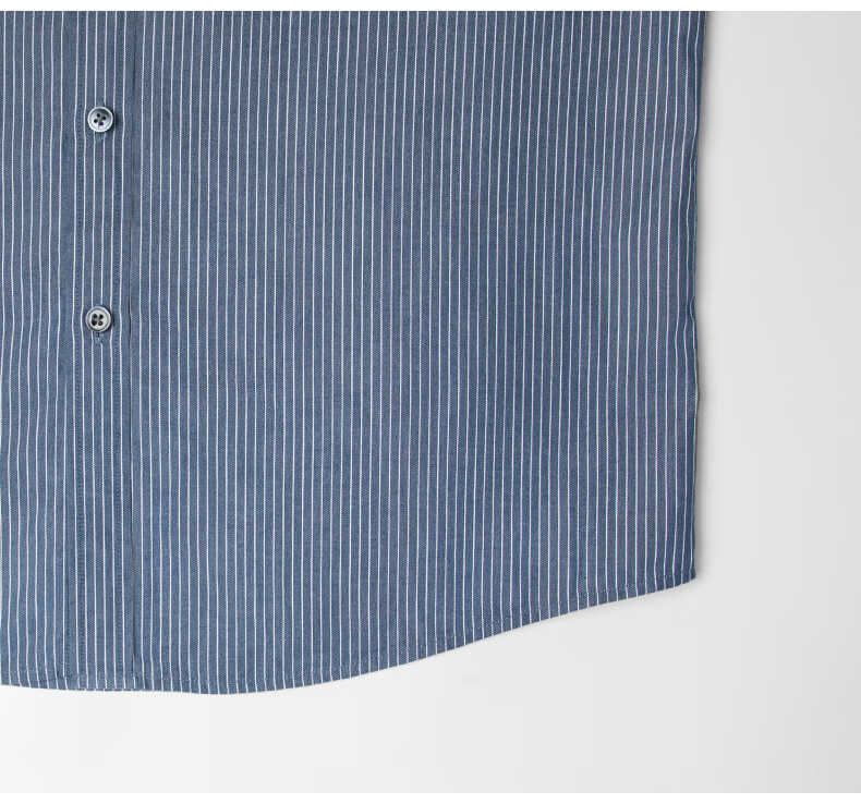BLACKMONDAY [Easy-Care] Striped Shirt for Men, Spring And Autumn Business Casual Wrinkle-Resistant Non-Iron Long-Sleeve Dress Shirt 18