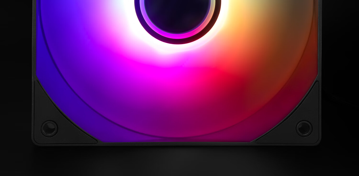 Thermalright TL-C12B V3 Black ARGB 12cm Case Fan, Infinite Mirror Light Fan, RGB Fan, 4-PIN PWM Speed-Adjustable Fa 6