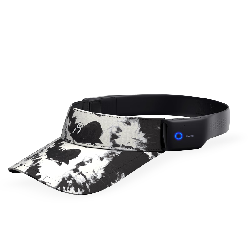 Hakii MIX V Wireless Sports Bluetooth Headphones, True Wireless Non-In Air Conduction, Long-Lasting Battery Life for Running And Fitness, Sun Protection Visor with Built-In Sun Hat