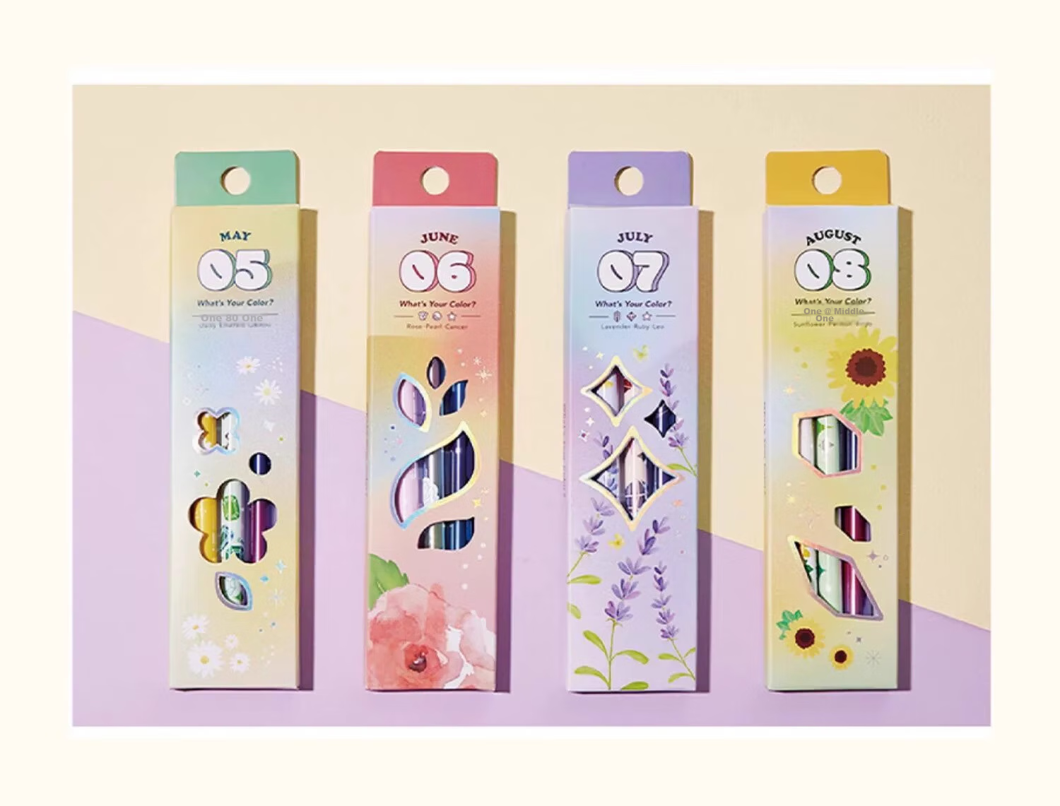 Monami 3000 Watercolor Markers, 12 Zodiac Signs, 0.4mm High-Quality Colored Water-Based Pens, for Note-Taking, Student Journaling, Line Drawing, 3-Color Set - December Watercolor Markers 4