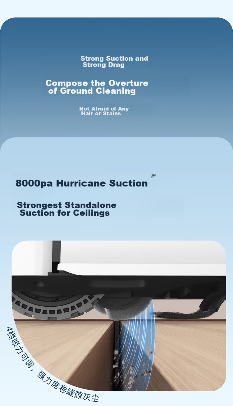 ECOVACS Robot Vacuum Cleaner N20PRO, All-In Smart Home Vacuum with Laser Navigation Planning, Fully Automatic Mopping And Cleaning Combo 5