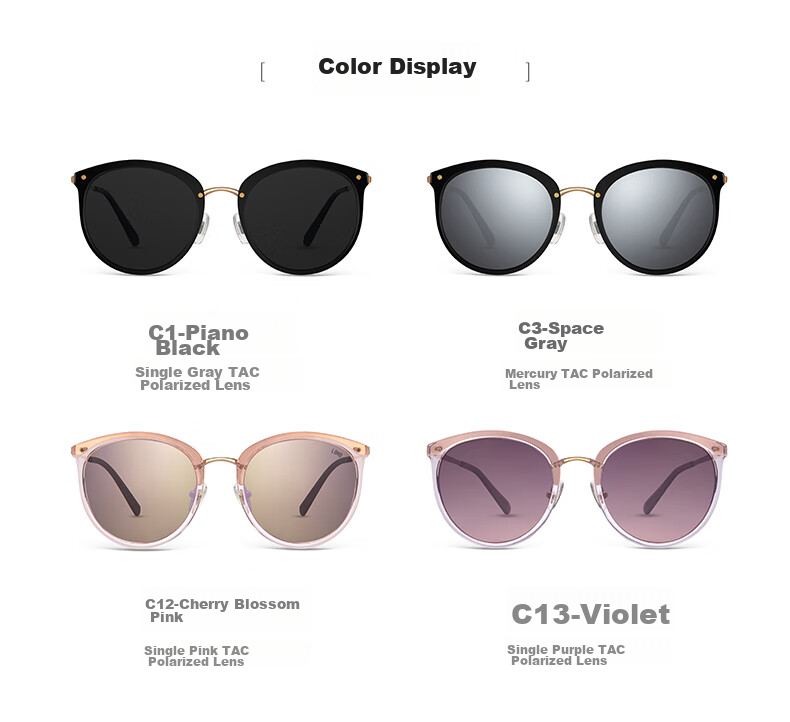 LOHO Sunglasses for Women, Polarized Sunglasses for Couples And Friends, Driving Glasses, Sun Protection Eyewear, GM Hiking Glasses, Gift 17