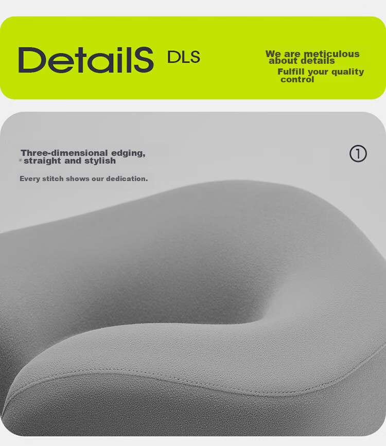 Car Lives U-Shaped Neck Pillow, Portable Travel Pillow, Airplane And High-Speed Rail Travel Essential, Neck Support Pillow for Business Trips And Naps 15
