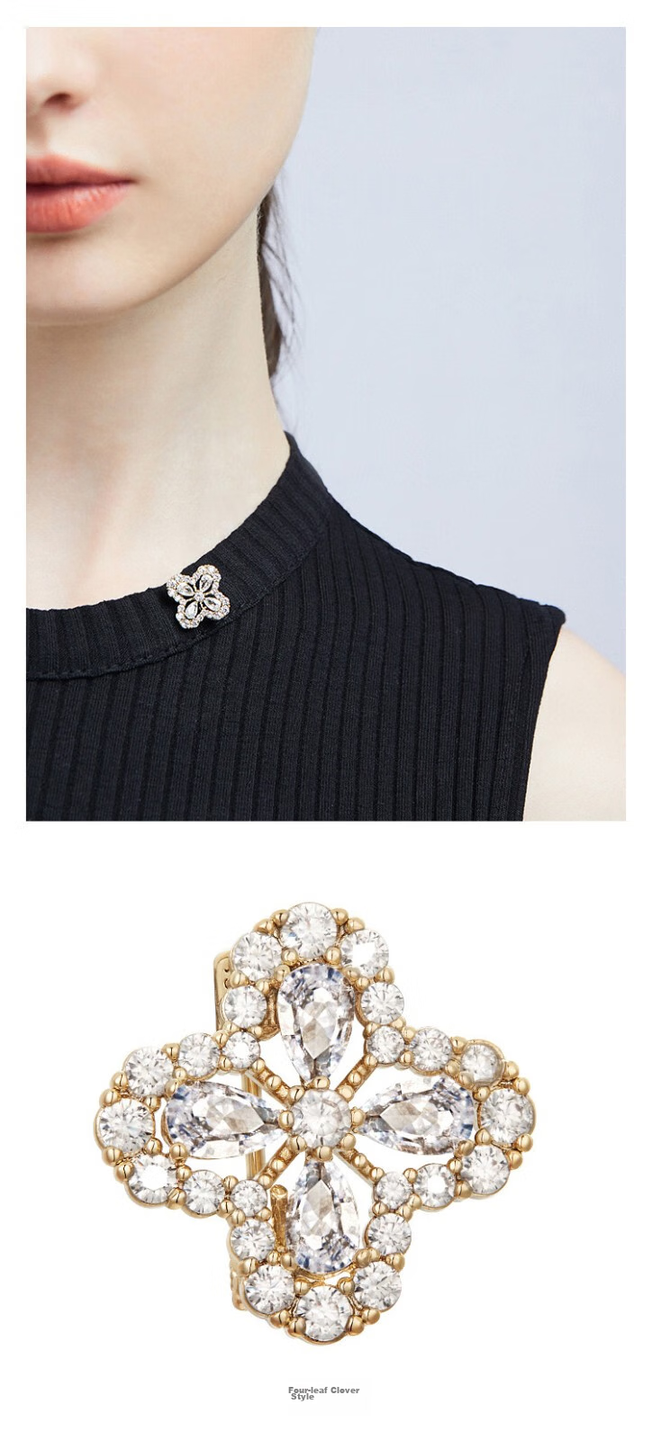 She's Light, Simple, Miniature, Exquisite, Anti-Exposure, Chest Pin, Niche Design, Jacket, Corsage, Birthday Gift 5