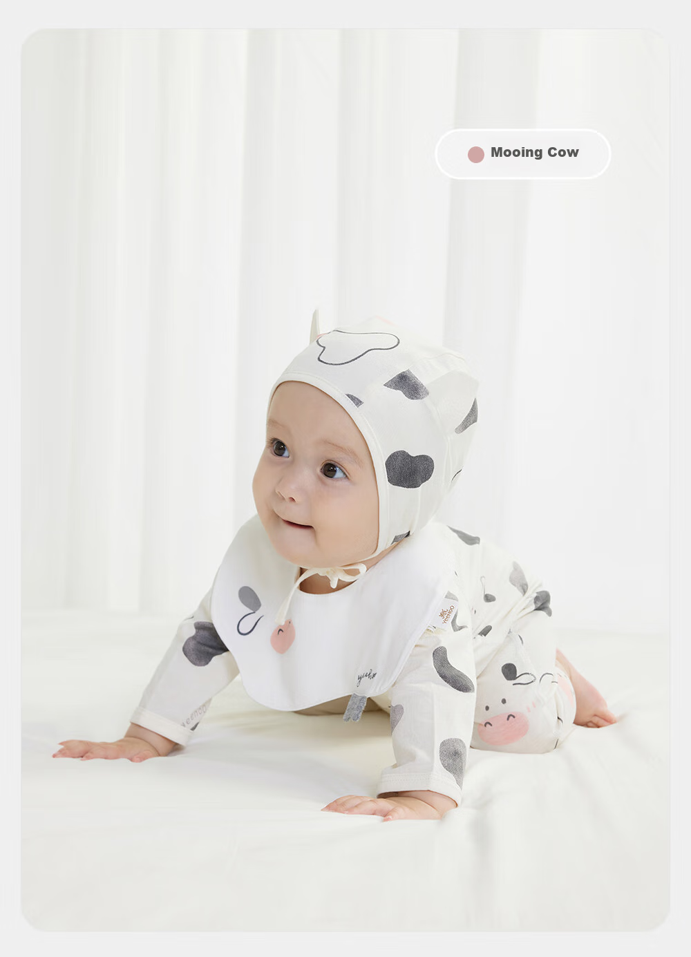 YEEHOO Baby Clothes All-Season Onesie for Boys And Girls, Long-Sleeve Romper, 7A Antibacterial Newborn Clothing 29
