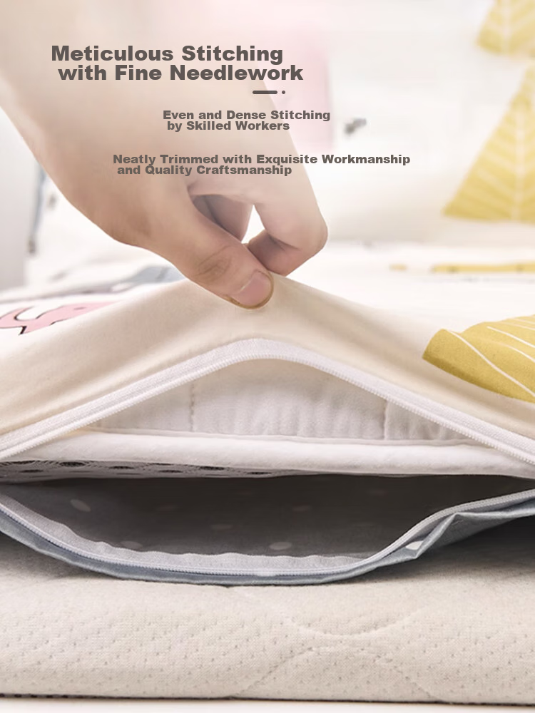 9I9 Baby Mattress, Infant Pad, Pure Cotton Cover, Thickened, Removable And Washable, Kindergarten Supplies for School Opening, 135*60 A101 6
