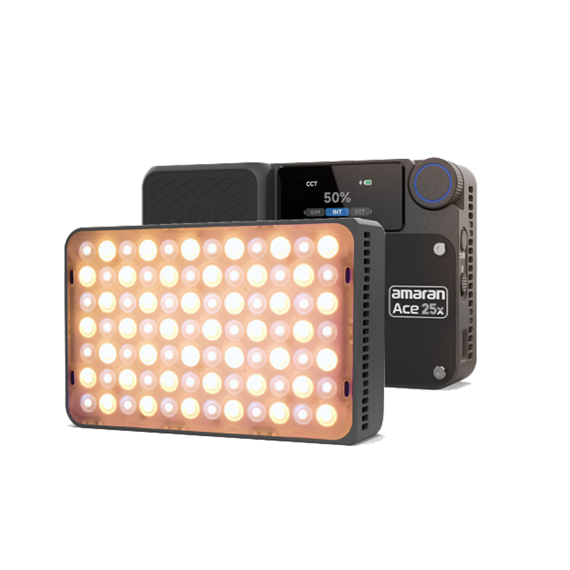 Aputure ACE 25C Live Streaming Fill Light, 25W Portable Fill Light, Phone And Camera Photography Light, Indoor And Outdoor Shooting Constant Light Pocket Light