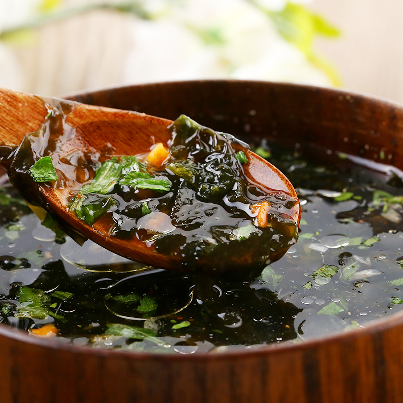 阿一波速食紫菜汤124g（12人份） 冲泡即食方便调味汤料带油包