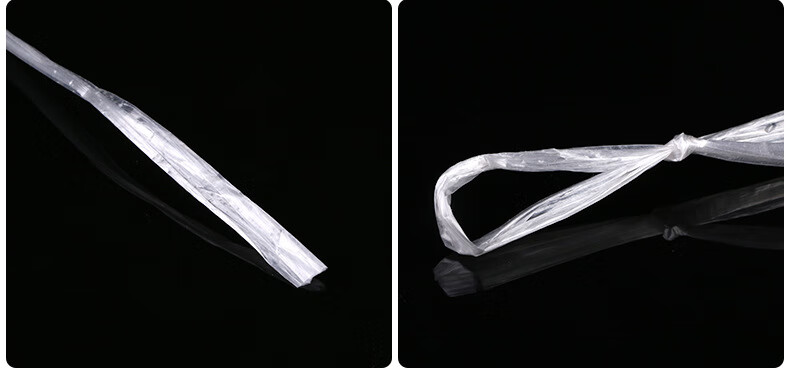 Beifute Packing Rope, Bundling And Binding Plastic Rope, Nylon Packing Rope for Large Bundles, Hay Rope, Packaging Rope Thickened And Wear-Resistant, White 9