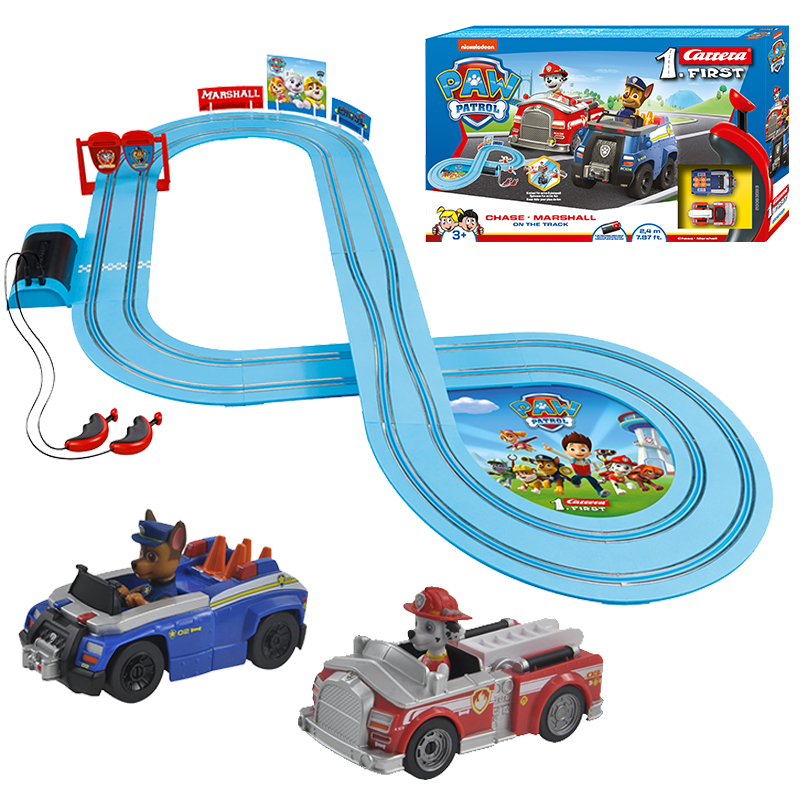 Машинка Carrera Track Car First Series Paw Patrol, радиоуправляемая, с пультом, для детей от 3 лет