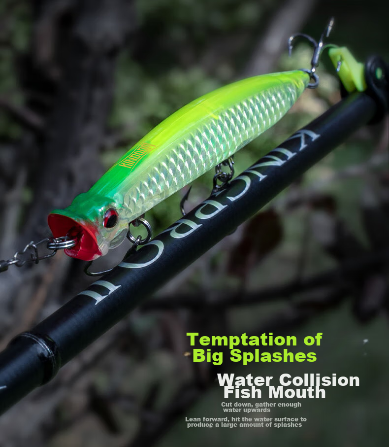 Guowangliya, Yingyingbao, Surface Swimming Lure, Artificial Bait for Freshwater Bass, Bionic Imitation Lure 4