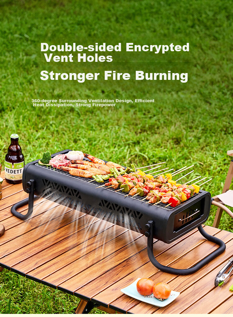 Suncojia BBQ Charcoal Bamboo Wood Charcoal Grill Fuel Hardwood Charcoal Smokeless Heating Charcoal for Hot Pot and Tea Cooking 6