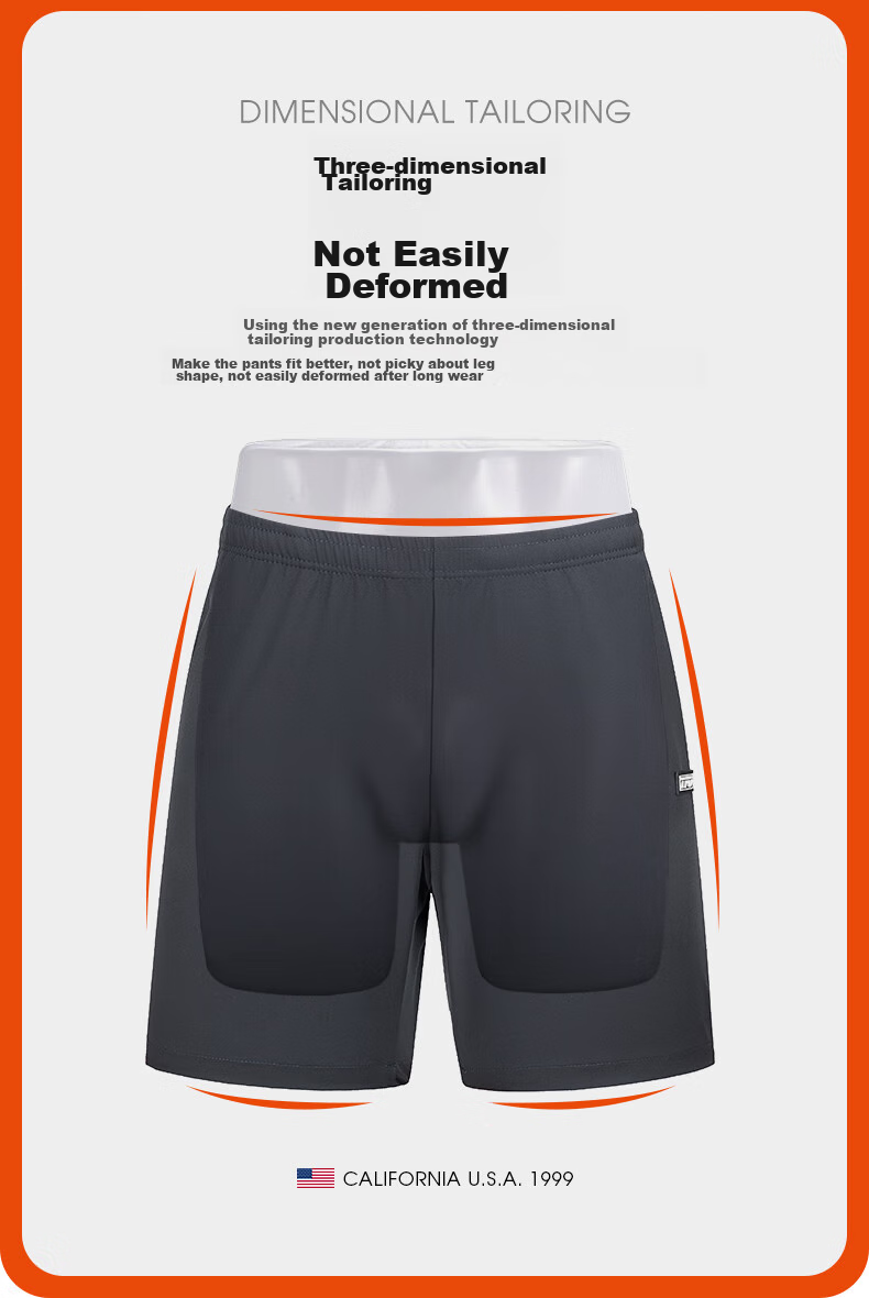 TFO Sixth Generation Quick-Dry Shorts, Ice-Cool Fast-Drying Pants, Knee-Length Shorts 7212420, Men's Starry Gray, 2XL 8