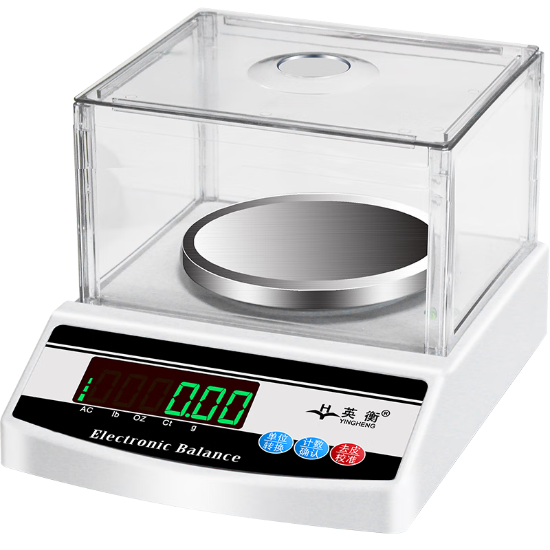 Yingheng High-Precision Electronic Balance Scale, Accurate Electronic Gram Scale, Laboratory Small Platform Scale, Jewelry Electronic Scale, 100g to 0.001g