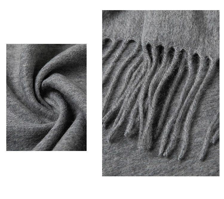 Shanghaigushi 100% Wool Scarf Gift Box, Winter Warmth, Embroidered Neckwear for Men And Women, Birthday Gift for Mom Or Teacher, National Day Present 44