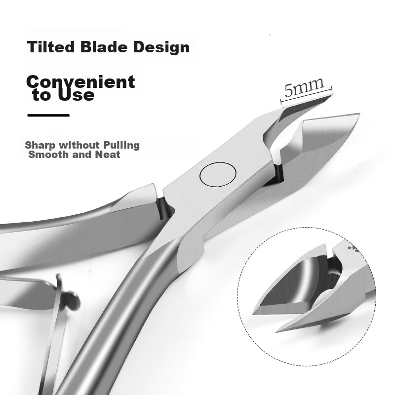 Zhangxiaoquan Stainless Steel Dead Skin Remover, Callus Remover, Cuticle Nipper, Professional Manicure Tool, Craftsmanship H60300100