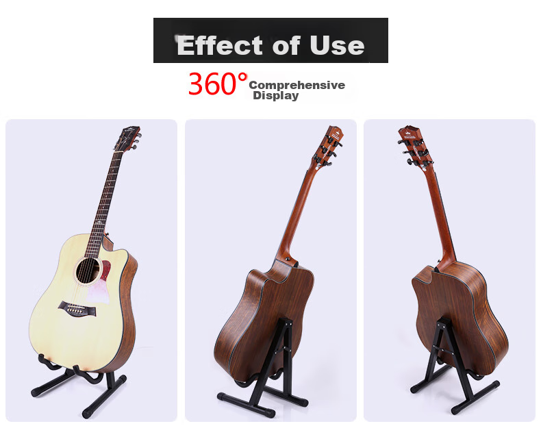 Maneryuepu Guitar Stand for Classical Folk Acoustic And Electric Guitar, Cello, Pipa, Zhongruan And Other Musical Instruments, Universal Floor-Standing Instrument Stand 6