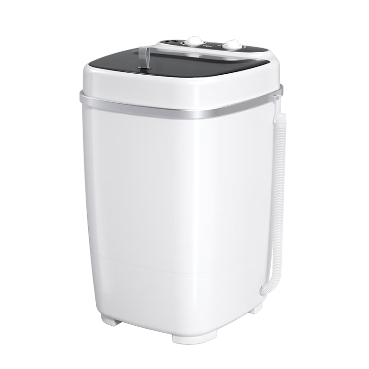 VCJ Home Small Mini All-In Washing And Deodorizing Machine, Large Capacity, Lazy Person's Gadget, Clean And Odor-Free, XP30-75 White