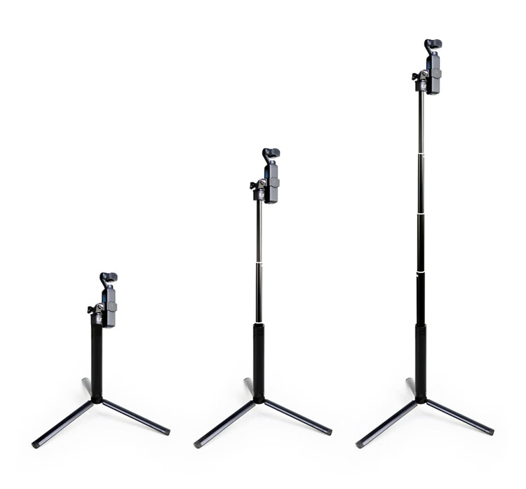 MAXCAM Compatible with DJI OSMO POCKET 2 Pocket Camera Accessories, Aluminum Alloy Tripod Extension Rod, Selfie Stick, Phone Mount, Portable Extendable Stand 6