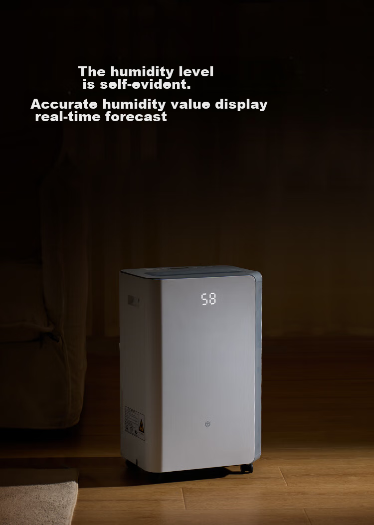 JD Original Dehumidifier for Home Use, 40L/day Dehumidification Capacity, for Basement, Bedroom, Duplex Villa, Commercial And Industrial Use, Moisture Removal, Mold Prevention, Quiet Clothes Dryer 24