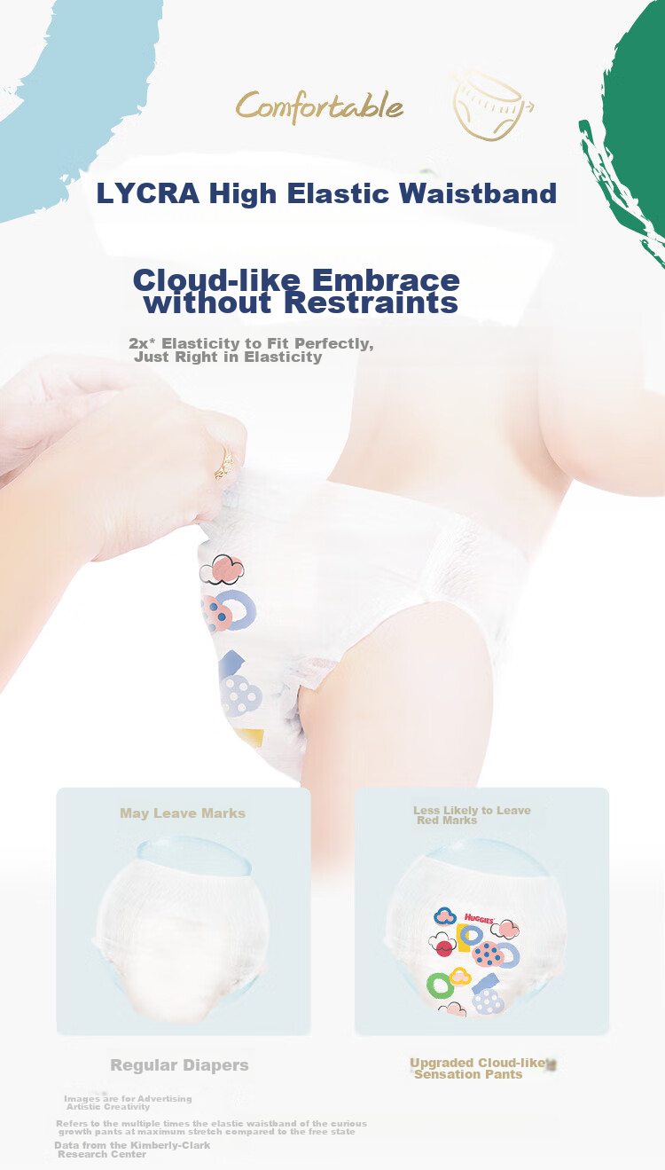 Huggies Gold Pull-Up Pants XXXXL52 (Over 19kg) Diapers [Quick-Dry, Anti-Redness] 8