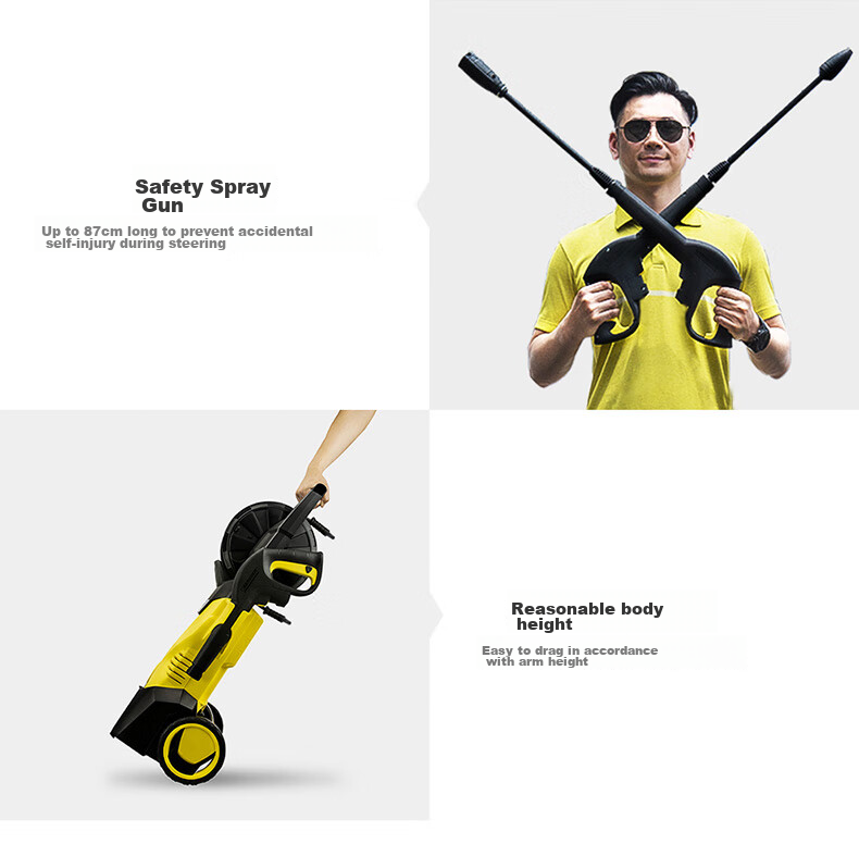 KARCHER German High-Pressure Car Washer K3 Plus HR High-Pressure Water Gun, Cleaning Machine [Classic Model under 1000 Yuan] 24
