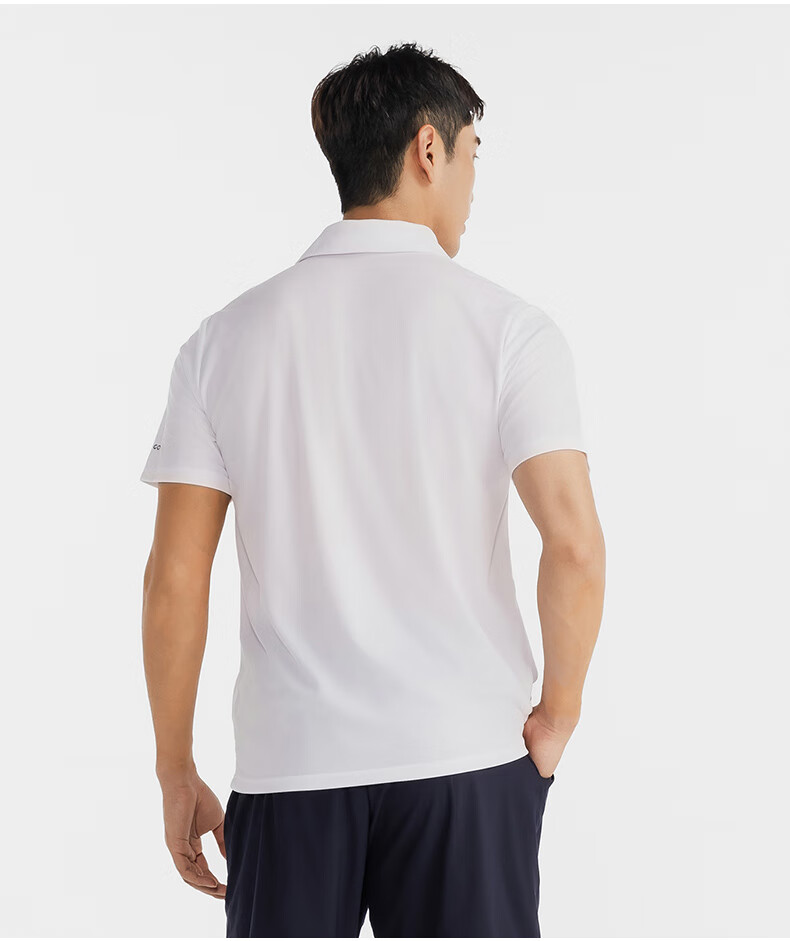 DECATHLON Sports T-Shirt, Quick-Drying Tennis Polo Shirt, Collared Short Sleeve, Loose-Fitting Breathable Tennis Wear for Men - 702389 9