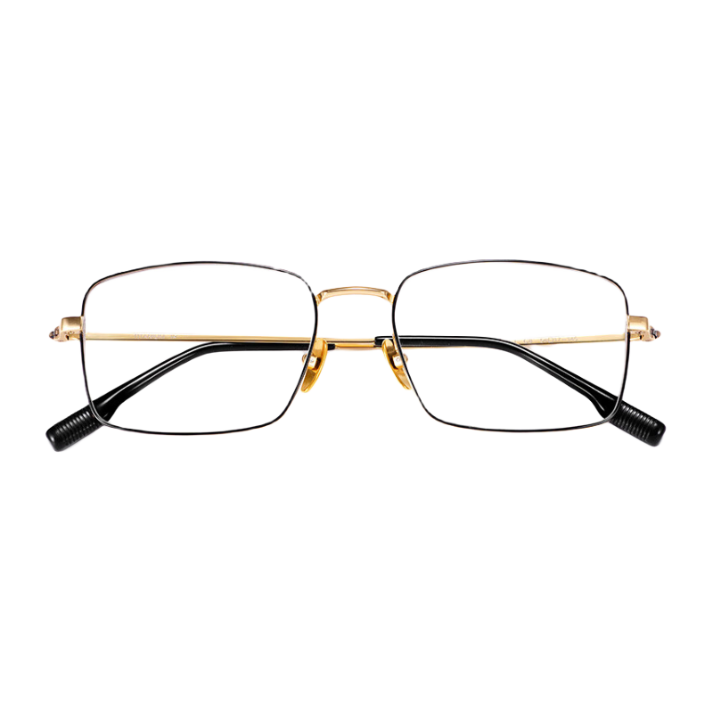 ARNO FOCUS ON YOUR EYES Ultra-Light Pure Titanium Reading Glasses for Men, German Import High-Definition Anti-Blue Light Premium Brand Glasses for Elderly A106 200 Degrees