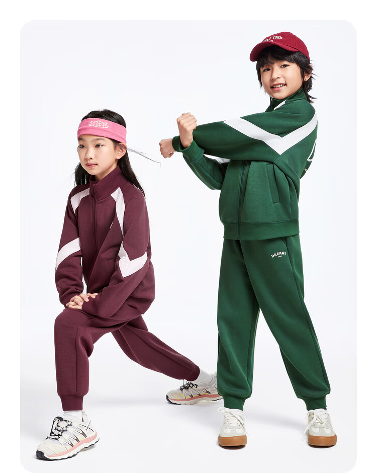 Annil Children's Clothing, Boys And Girls Outerwear Set, 2024 Autumn New Style, Qiubolan Color, Size 130 9