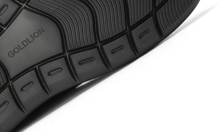 Goldlion Sandals for Men, Fashionable And Stylish Casual Shoes, Summer Outdoor Beach Shoes G542420029AAF Black Size 38 20