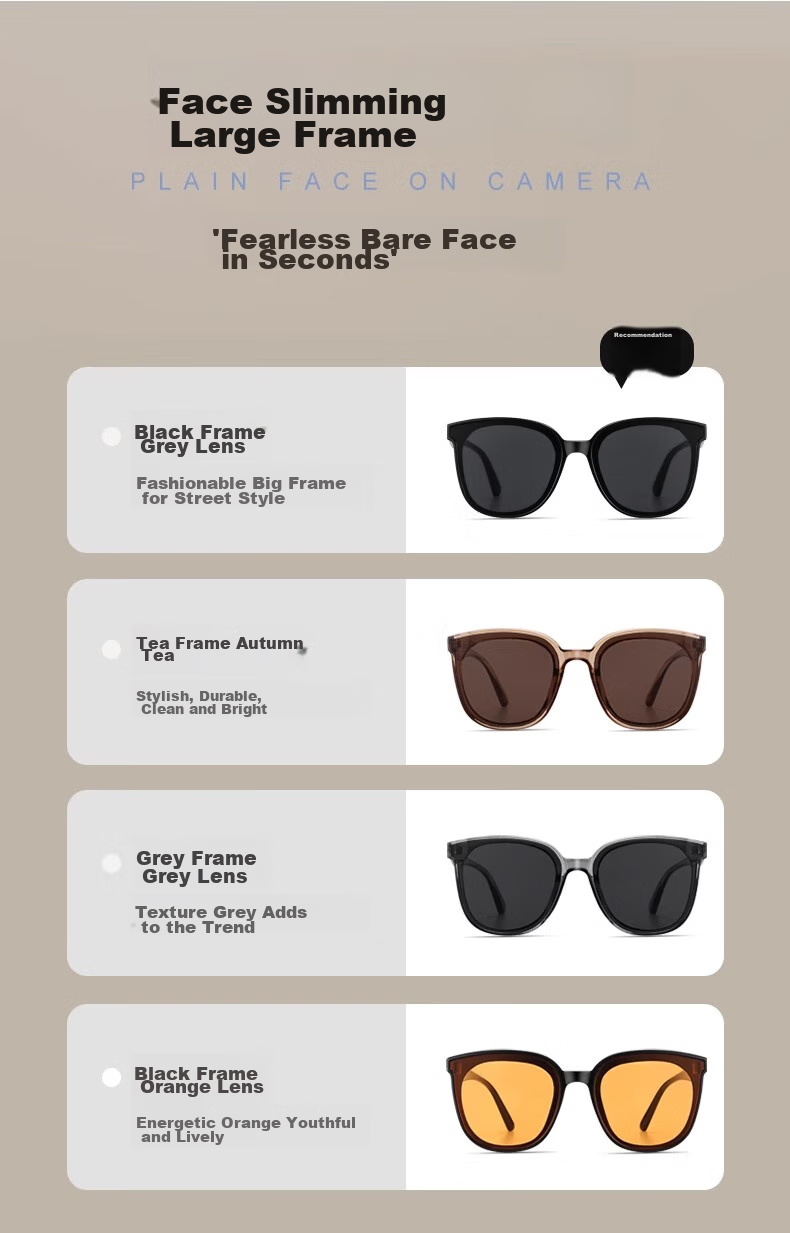 LESCA LUNETIER Women's Sunglasses, Summer UV Protection, High-End Feel, 2026 New Style, Anti-UV Driving-Specific Sunglasses for Men And Round Faces 5