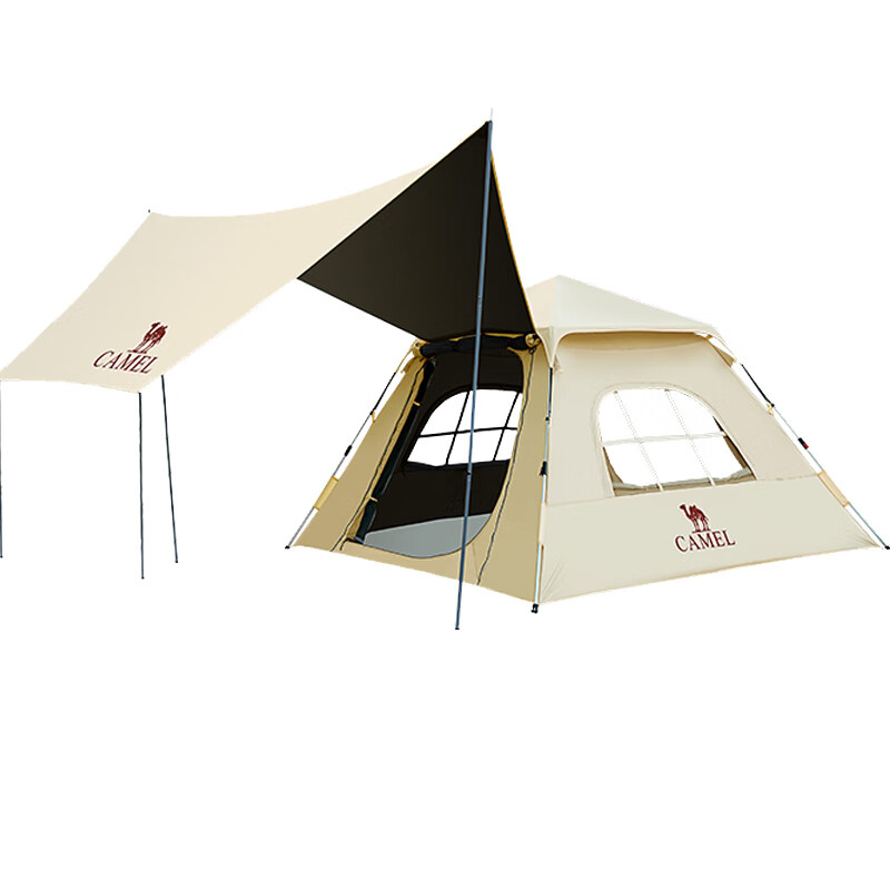 CAMEL Outdoor Camping Tent, Portable Folding, Rainproof, Thickened, Automatic Canopy Tent, 173BA6B112