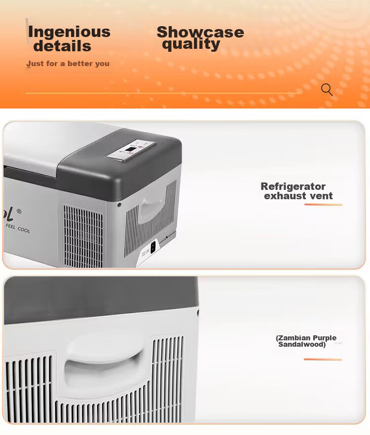 Alpicool Car Refrigerator, Compressor Cooling, 15L Capacity, for Car And Home Use, Suitable for Sedans, 12V for Cars, 24V for Trucks, Can Freeze, Refrigerate, And Cool 8